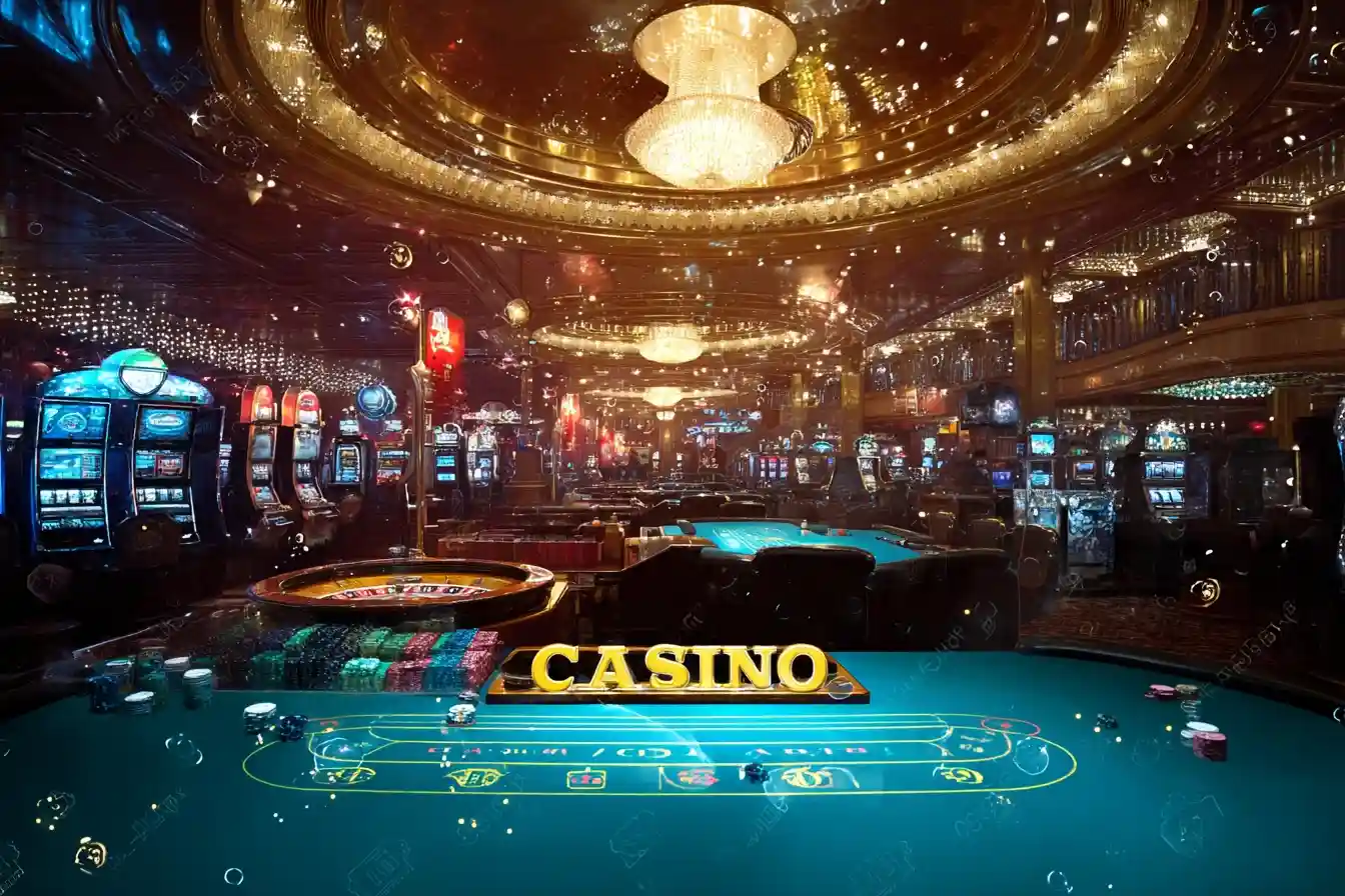 Image showing a vibrant slot game screen from new slot sites with no wagering requirements